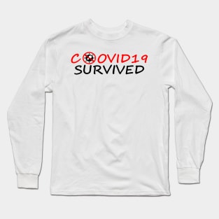 Covid19 survived Long Sleeve T-Shirt